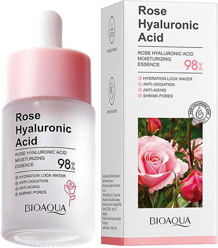 Serum de Rosa Con Acido Hialuroni